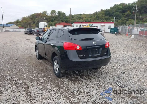 2010 Nissan Rogue S из США, поврежденный, VIN JN8AS5MV5AW610318
